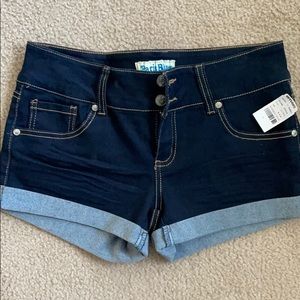 Paris Blue Jean shorts size 9 BNWT